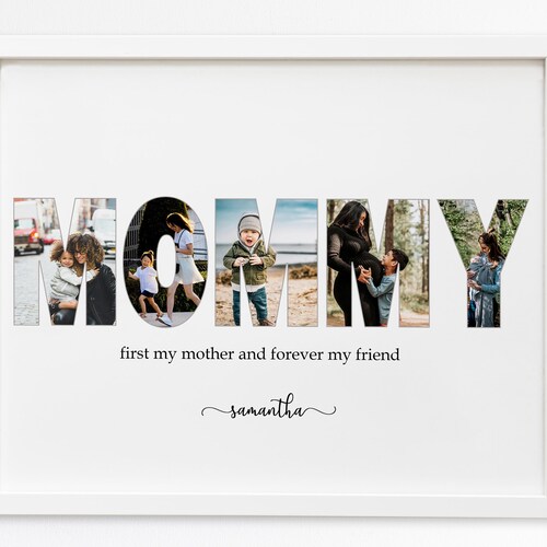 Custom Nana Photo Collage Personalized Nana Gift Gift for Etsy Canada