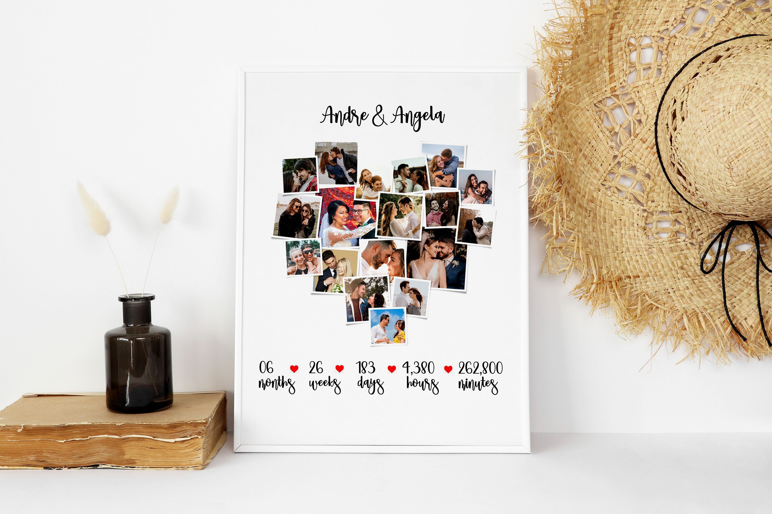 Six Month Anniversary Gifts For Her Age Personalized Months - Main Image
