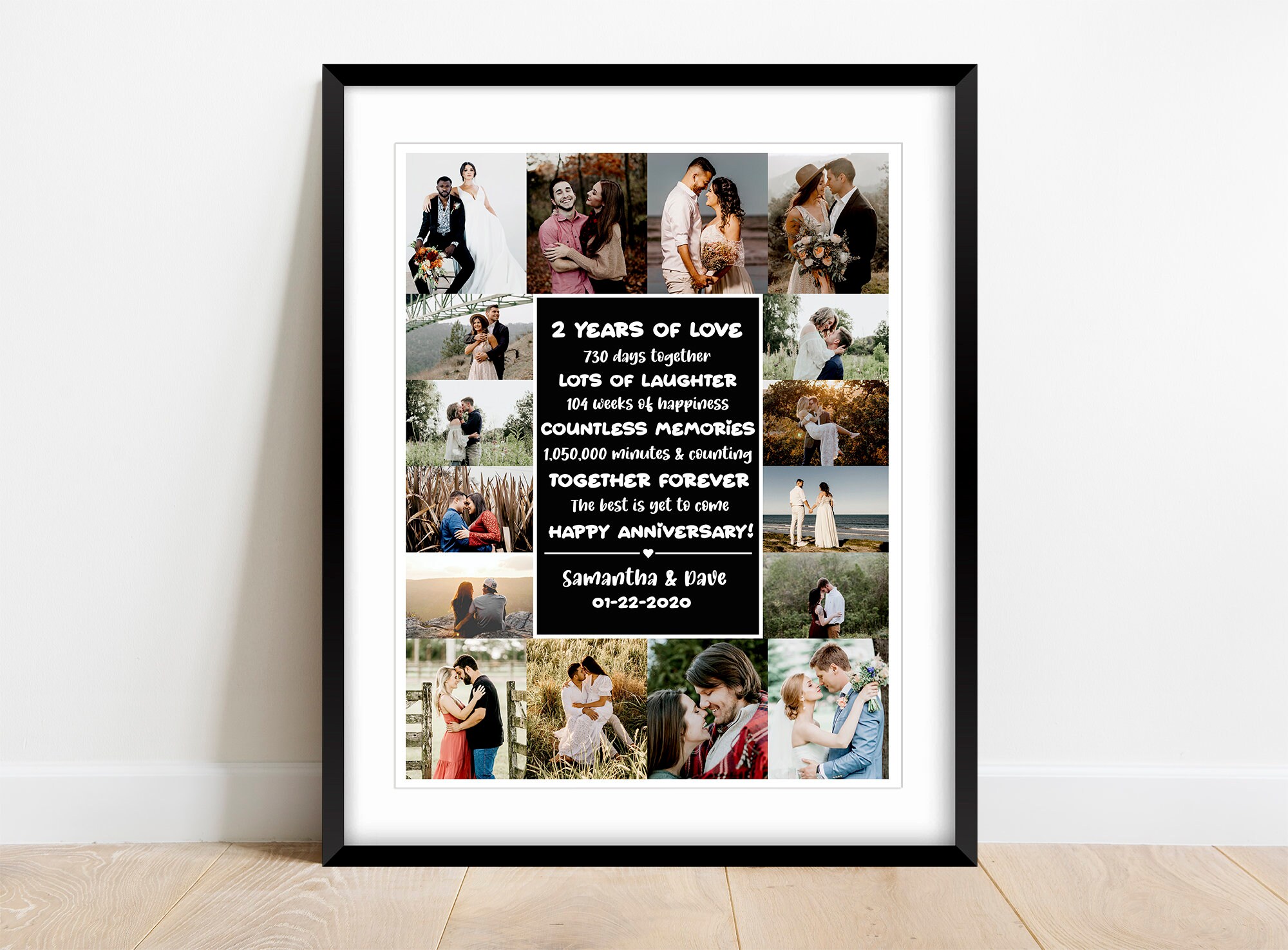 custom-2-year-anniversary-gift-for-boyfriend-2nd-anniversary-etsy-canada