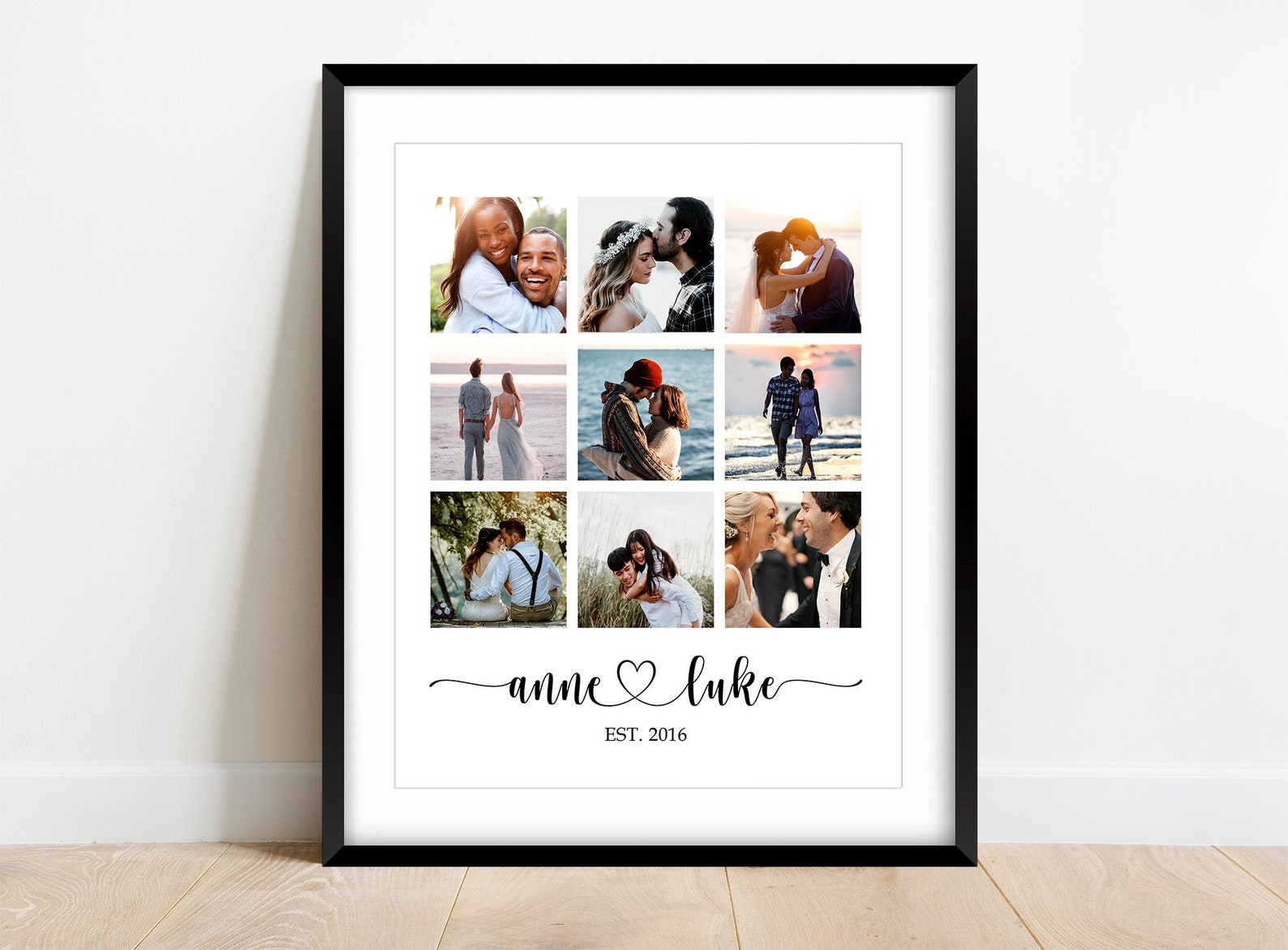 Personalized Photo Collage Wedding Gift Custom Gift for Etsy Canada