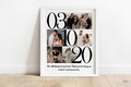 Custom 2nd Anniversary Collage, Two Year Anniversary Gift for Boyfriend, 2 Year Anniversary Gift for Husband, Second Anniversary Photo Gift product logo