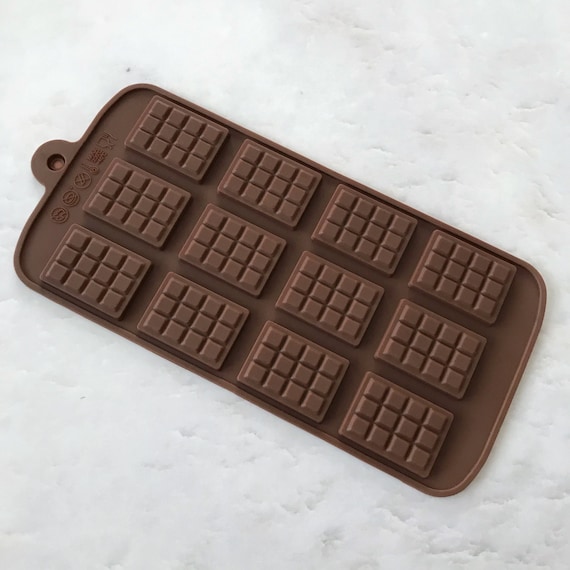 Mini Chocolate Bar Mold, Mould, Cake Making, Cake, Chocolate, Soap, Wax,  Resin, Candy, Candle, Fondant, Baking Supplies, Jewellery, Clay, 