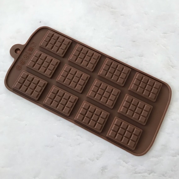 4 Pezzi Stampi per Cioccolatini Mini Stampo per Barretta di Cioccolato