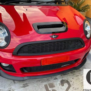 MINI Cooper S Front Grill Surround Trims - Matte Black GEN2 2007 - 2013