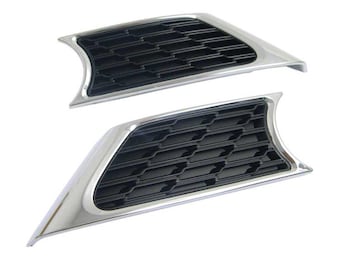 MINI JCW Style Side Scuttles - Black Mesh R56 Cooper S / Jcw