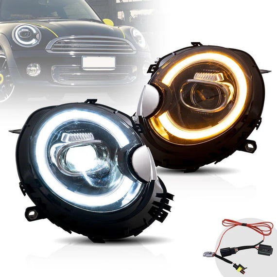 MINI R55 R56 R57 R58 社外ヘッドライト ６５００K　バラスト MINI（ミニ） 送料無料 BMW mini R56 R57 R58 R59 ヘッドライト 前期