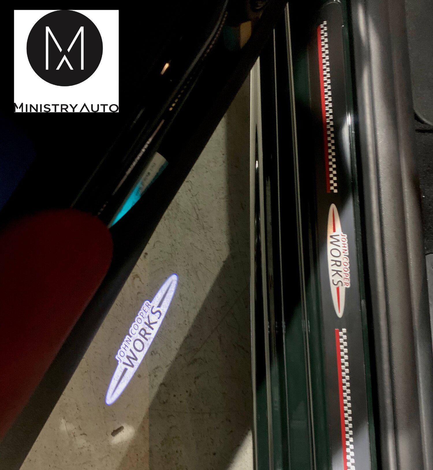 2 PZ LUCI pozzetto proiettore porta auto HD LED per cortesia per Land 2 PZ LUCI pozzetto proiettore porta auto HD LED per cortesia per Land