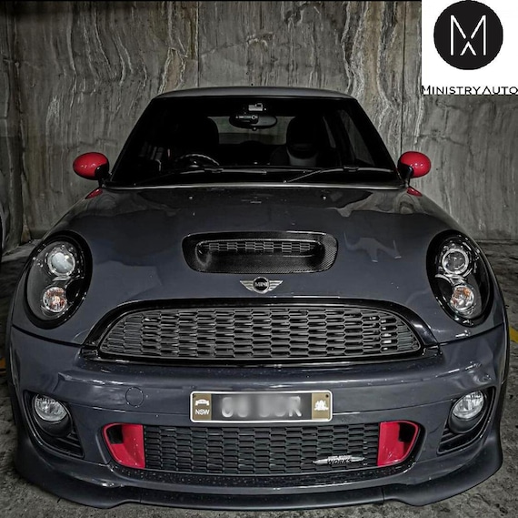 Mini black headlight surrounds discount