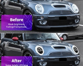 LED 【点灯OK】SONAR ソナー ミニ RA16 R50 JCW LED ヘッドライト