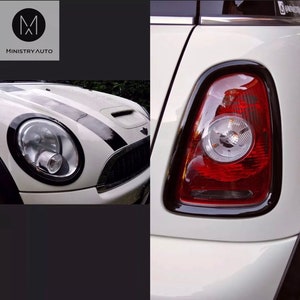 MINI GEN 2 Front & Rear Light Surround Replacement Trims - Piano Black