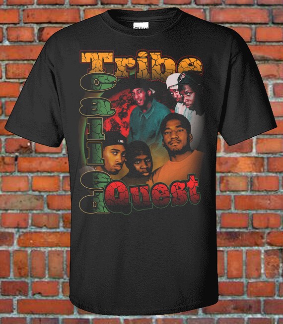 A Tribe Called Quest Vintage Shirt Style 90s Rapper Homage T - Etsy