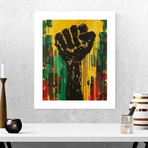 black power fist