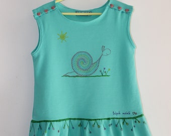 Vestido de niña hecho a mano - Etsy España Vestido de niña hecho a mano - Etsy España