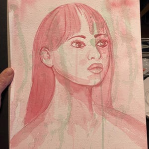 Impressão aquarela