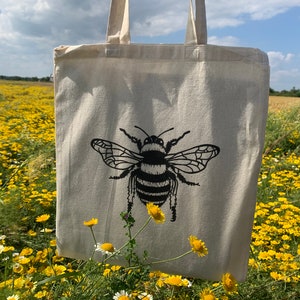 Jute bag | Cloth bag bee | Organic cotton