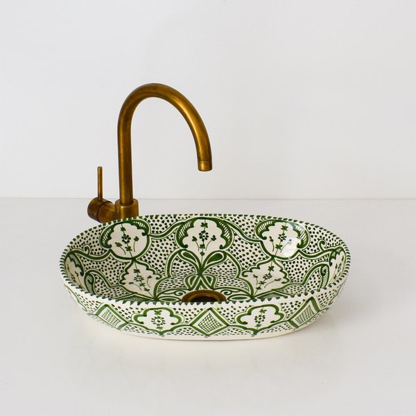 Lavabo en céramique pour salle de bain 100 % fait main, Etsy, Lavabo-vasque, Lavabo sur mesure, Lavabos en poterie faits main pour décoration de salle de bain.