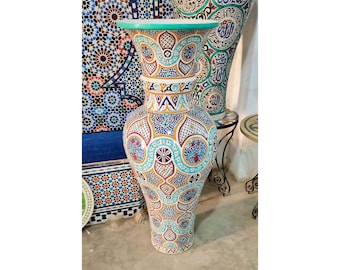 Vase for Homedecor 100% handmade of Pottery and natural colors for outdoor and indoor design,Home Decor,Middle Age Pottery