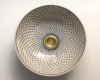 Ceramic Sink for Bathroom 100% Handmade,Best Deals Etsy,Vessel Sink,Custom Sink Vanity,Pottery Handmade Sinks for Bathroom Decoration.