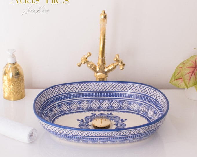 Green Ceramic Sink for Bathroom 100% Handmade,Best Deals Etsy,Vessel Sink,Custom Sink Vanity,Pottery Handmade Sinks for Bathroom Decoration.