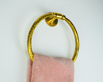 Brass Towel Holder, Brass Roll Holder for bathroom Decoration.