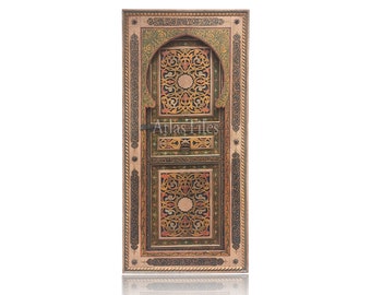 Moroccan Door and Artwork, Stunning Wooden Door for Decoration, Vintage Morocco Door, Handcarved wood,Beautiful Wood,Best of designs