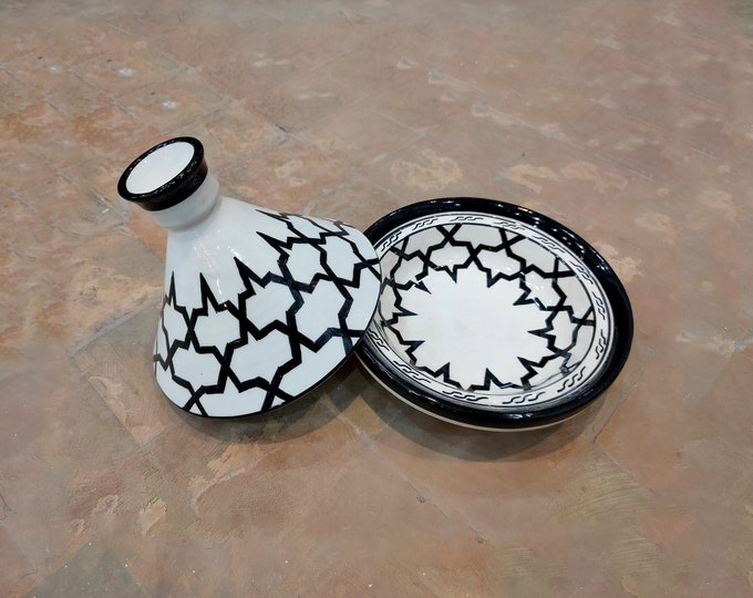 Tajine for serving,Pottery Tajine,Bown for dinner,Kitchen Design,Handmade Bowl,Antique Item,Kitchen gifts,Cooking Time,Moroccan Ceramic