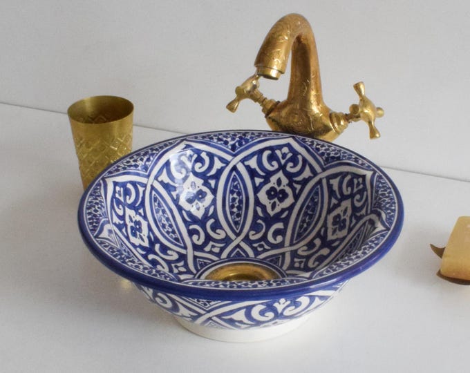 Ceramic Sink for Bathroom 100% Handmade, Best Deals Etsy, Vessel Sink, Custom Sink Vanity, Pottery Handmade Sinks for Bathroom Decoration.