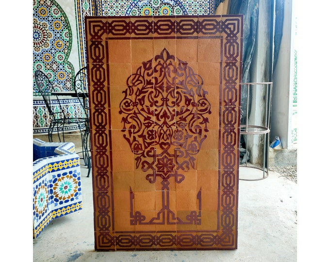 Handmade Table for Wall Decor,Bright Color,Special Offer,Personalized Tile Design,Handcrafted Table,Wall Table,Table Decor