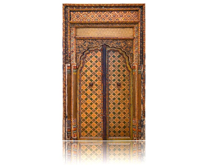 Moroccan Door and Artwork, Stunning Wooden Door for Decoration, Vintage Morocco Door, Handcarved wood,Beautiful Wood,Best of designs