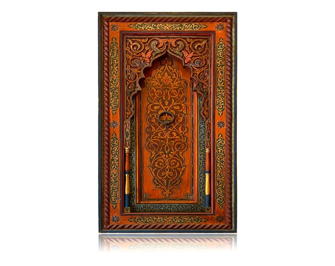 Moroccan Door and Artwork, Stunning Wooden Door for Decoration, Vintage Morocco Door, Handcarved wood,Beautiful Wood,Best of designs