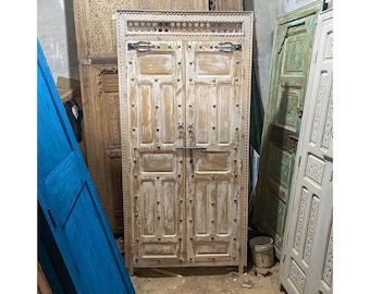 Moroccan Door and Artwork, Stunning Wooden Door for Decoration, Vintage Morocco Door, Handcarved wood,Beautiful Wood,Best of designs