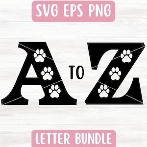 Hund Monogramm SVG-Dateien für Cricut, Infusible Ink SVG-Datei, Shirt-Design, Hundeliebhaber SVG-Wärmetransfer, Katzen-Monogramm-Svg für Vinyl, Katzenliebhaber-Svg
