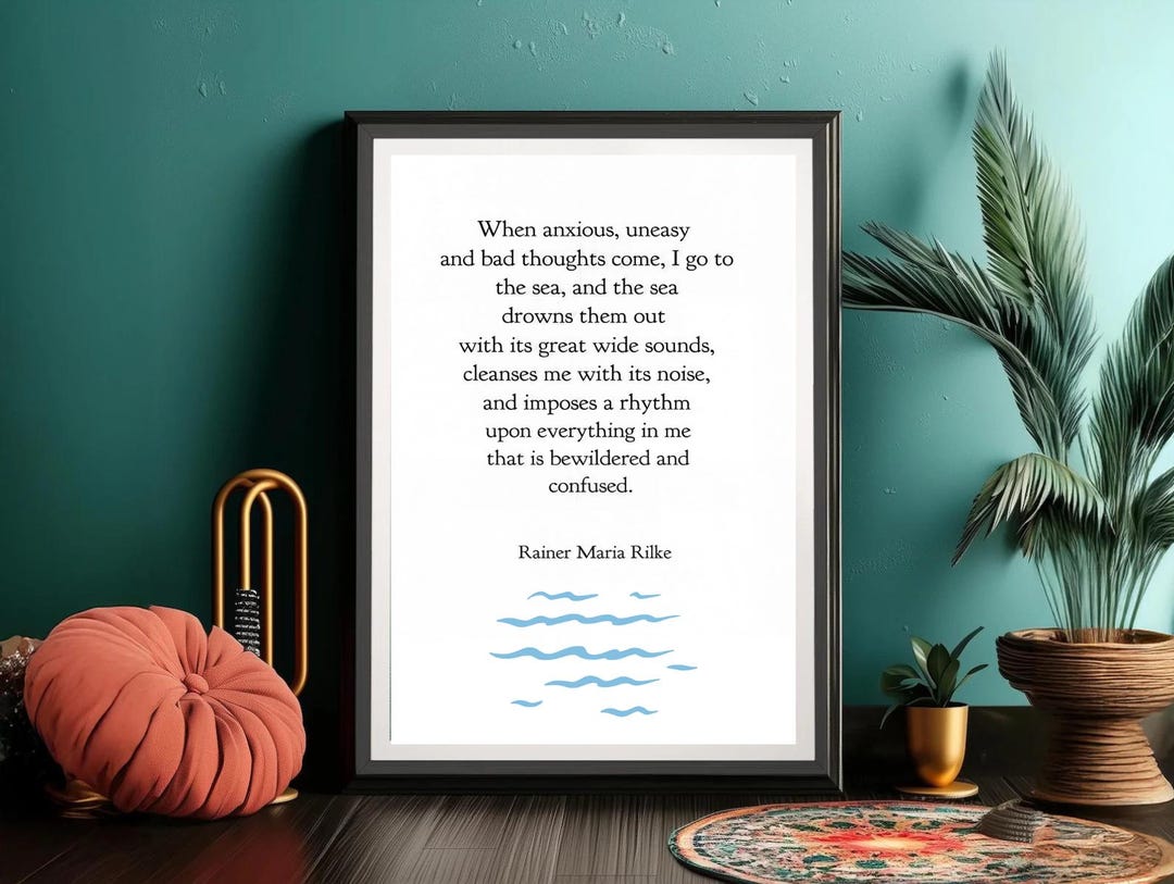 Poet Rainer Maria Rilke Rainer Maria Rilke Poem, Poetry, (digital Download) - Etsy