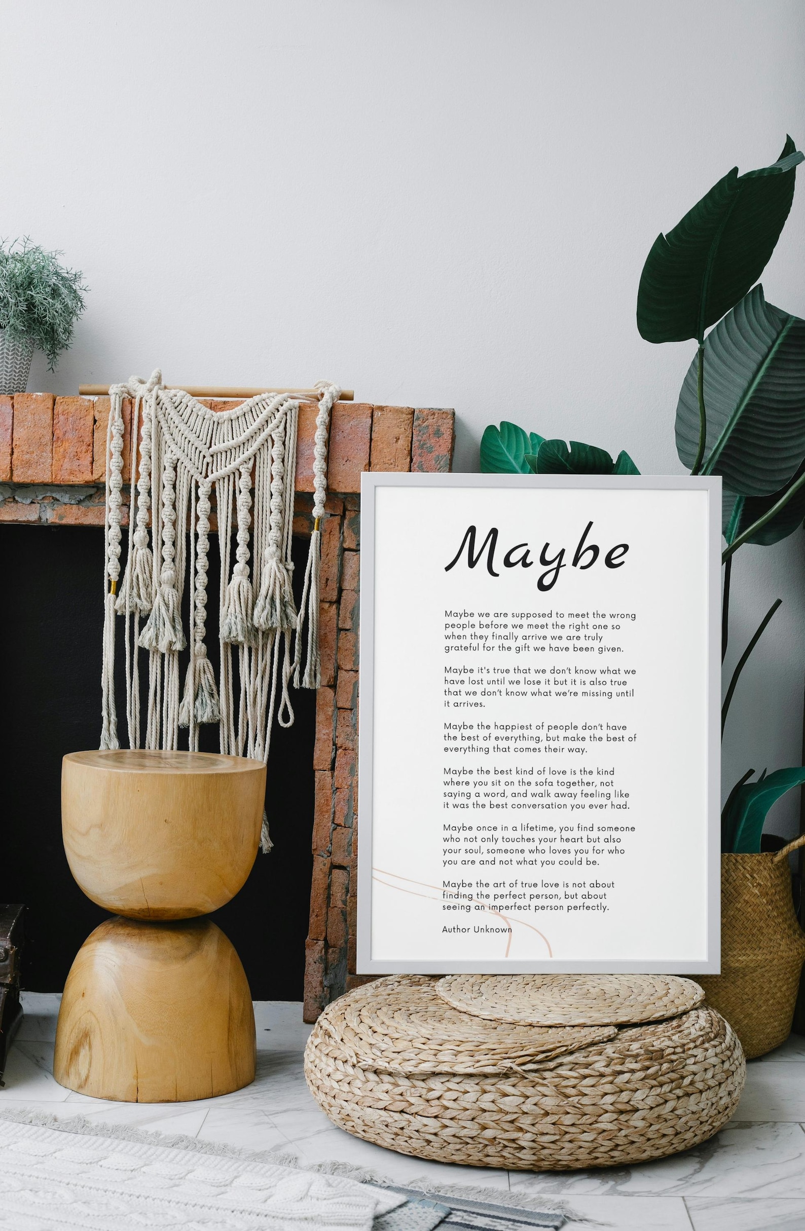 DIGITAL Print, Maybe Poem, Wedding Gift, Poem, Love Poem, Poems ...