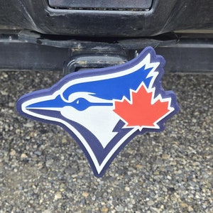 Toronto Blue Jays Hitch Cover – Durable Plastic Accessory with Free Hitch Pin | Perfect Gift for Baseball Fans