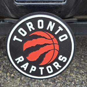 Toronto Raptors Hitch Cover – Durable Plastic Accessory with Free Hitch Pin | Perfect Gift for Basketball Fans