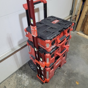 Supporto a doppio livello Milwaukee Packout di Milwookie - Accessori per Packout Toolbox Active