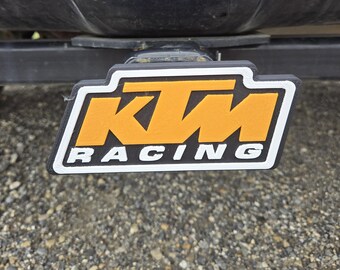 KTM Logo Hitch Cover und Key Stash - Langlebig, stilvoll und perfekt für KTM-Enthusiasten