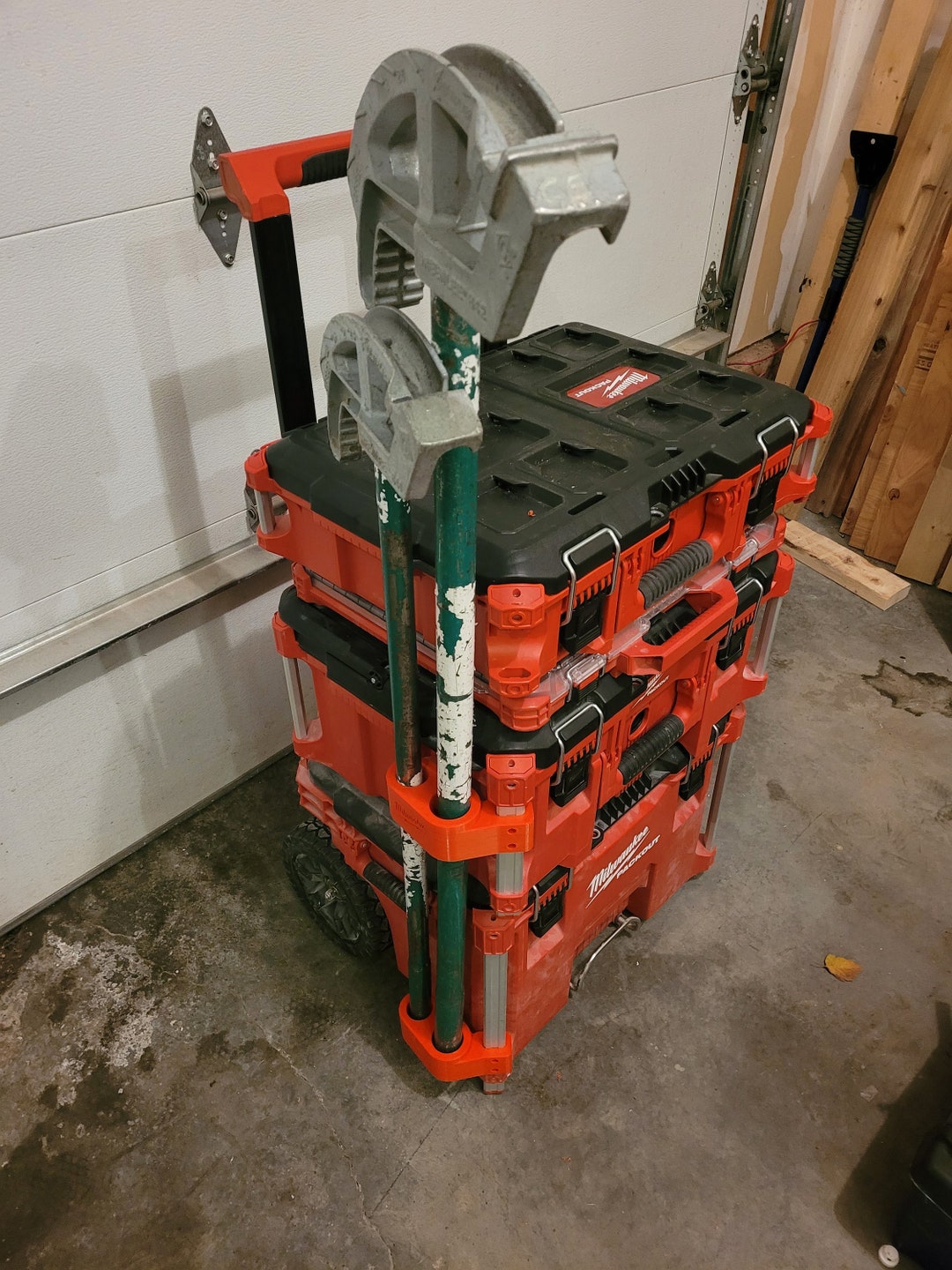 Personalized Milwookie Double Pipe Bender Holder for Milwaukee Etsy