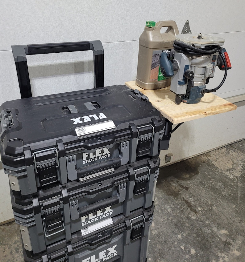 Collapsible Side Table for Flex Stack Pack Toolbox by Milwookie - Etsy