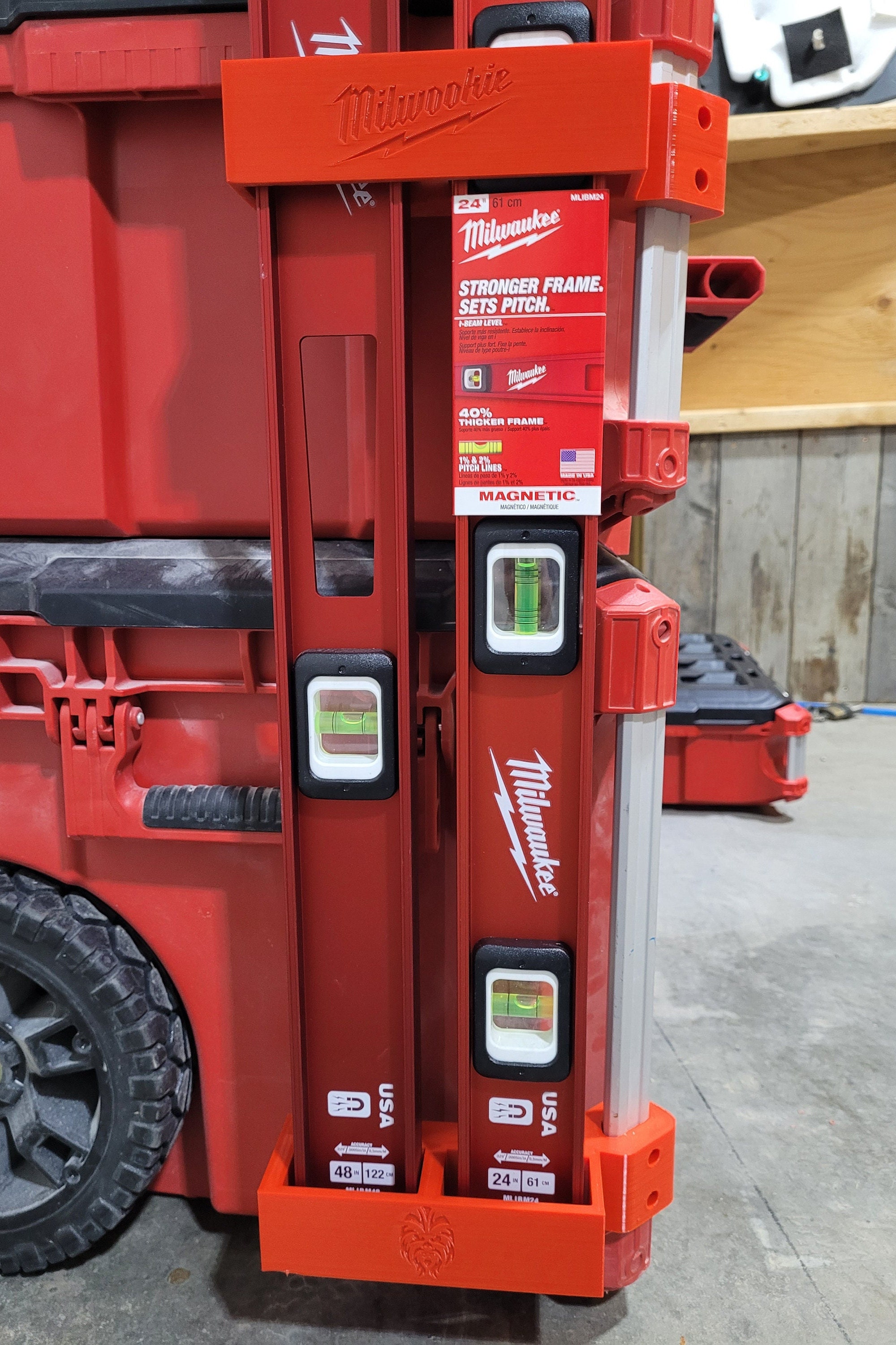 Milwaukee Packout 48-22-8425 Cajon Alto Con Manija Plegable - Foto 6