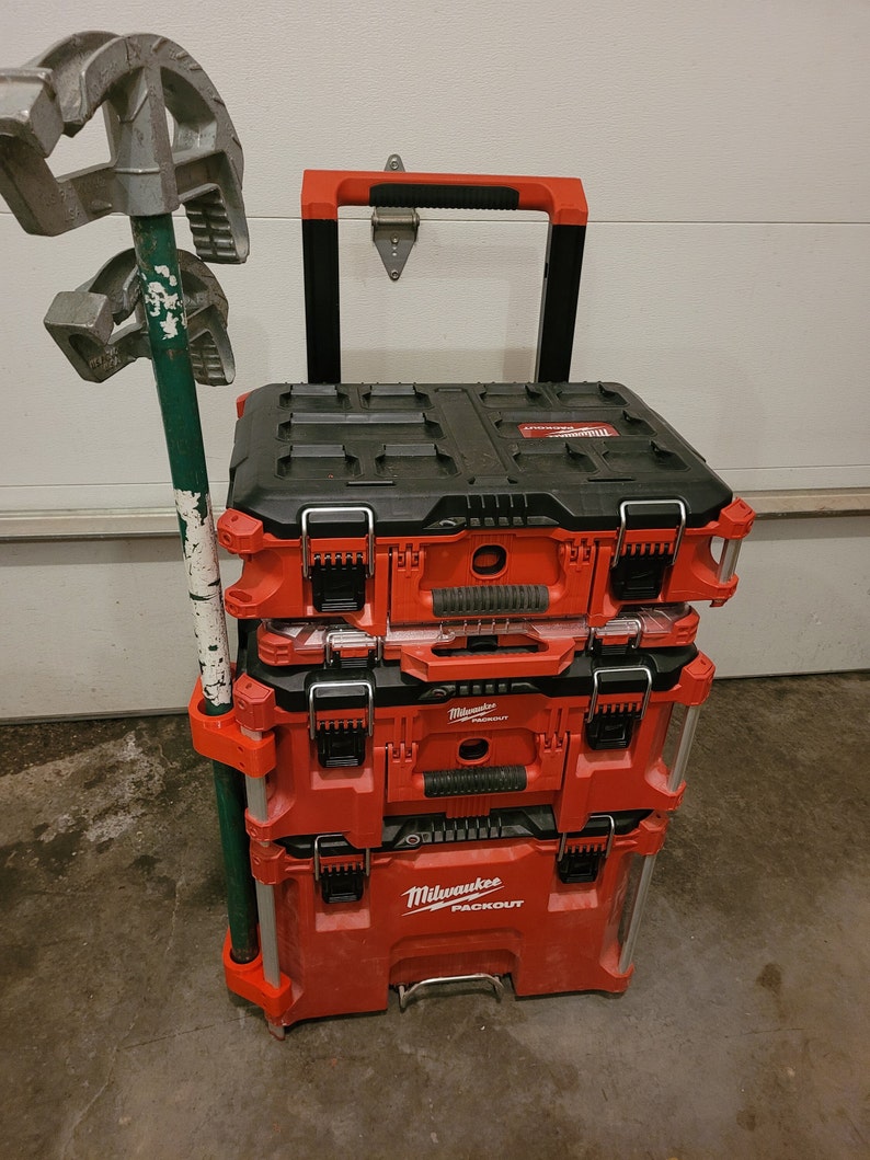 Milwookie Double Pipe Bender Holder for Milwaukee Packout for Etsy
