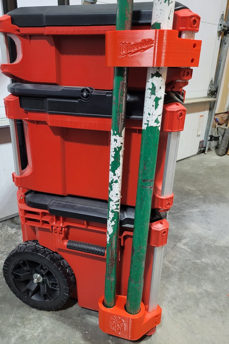 Milwookie Double Pipe Bender Holder for Milwaukee Packout for Etsy