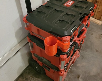 Portavasos Milwaukee Packout de Milwookie - Accesorios para caja de herramientas Packout