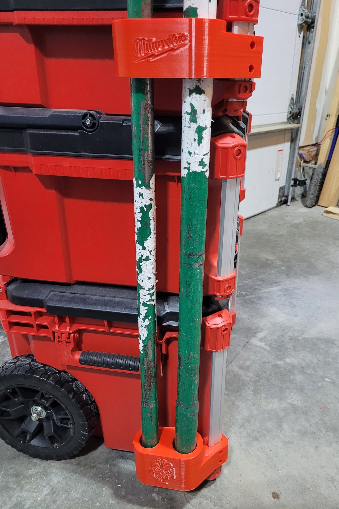 Milwookie Double Pipe Bender Holder for Milwaukee Packout for Etsy