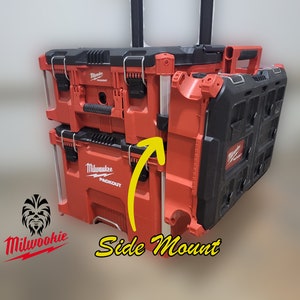Milwaukee Packout Side Mount by Milwookie - Accessories for Packout Tool Box