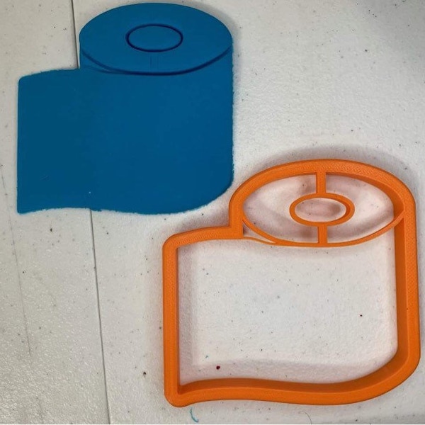 Toilet Paper Cookie Cutter Etsy