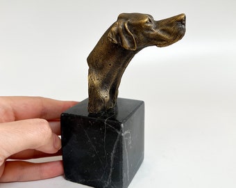 Pointer Dog Statue, Bronze Pointer Sculpture, Pointer Statue, Dog Owner Gift, Dog Lover Gift, Pointer Figure, Hunter Dog Figure