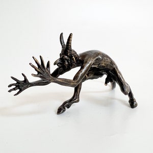 Devil Sculpture, Bronze Devil Statue, Devil Figure, Satan Statue, Lucifer Figure, Demon Devil, Halloween Gift, Halloween Figure