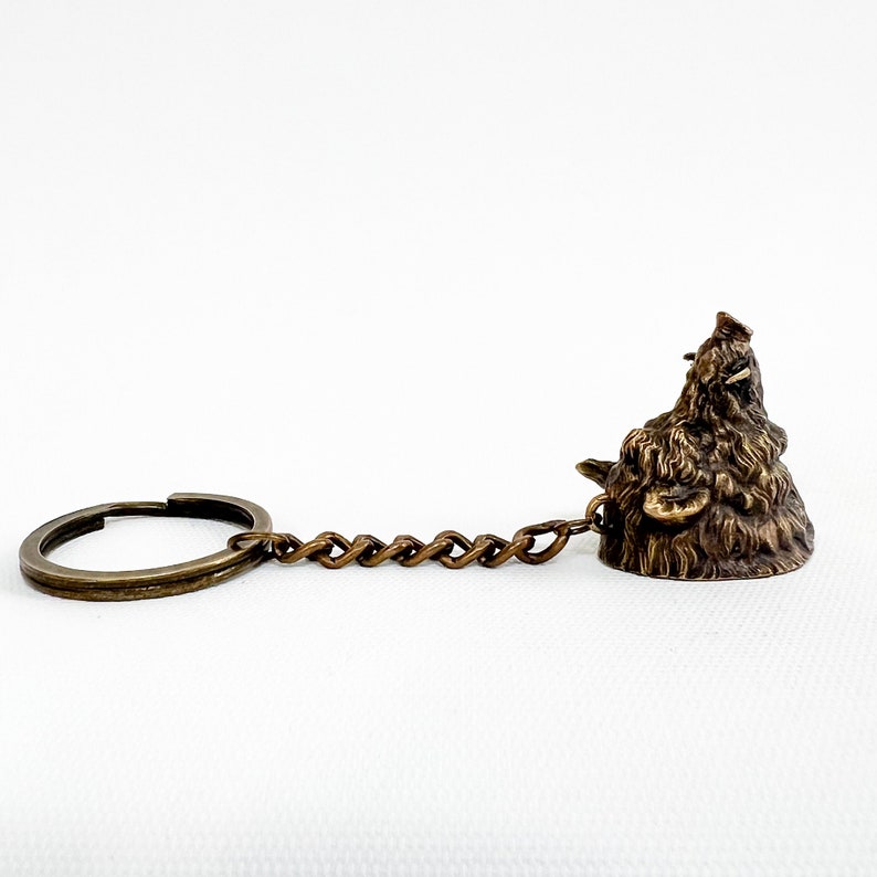 Bronze Boar Head Keychain - Hog Lover Hunter Gift - Etsy